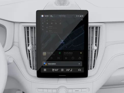 XC60 Google built-in