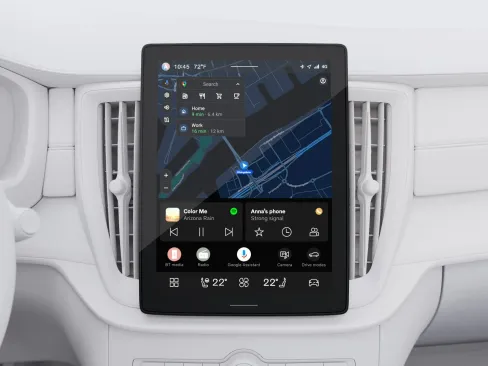 XC90 11.2-inch centre display