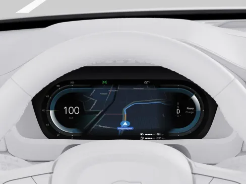 XC90 12.3-inch driver display
