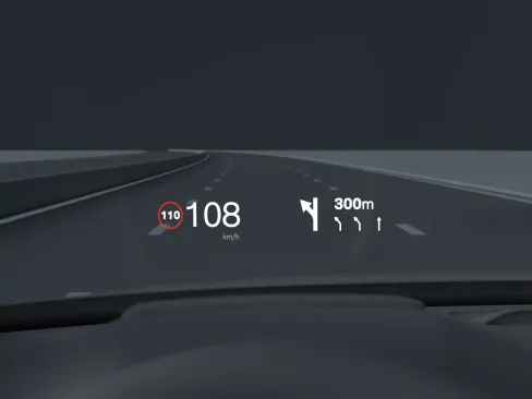 XC90 Head-up display