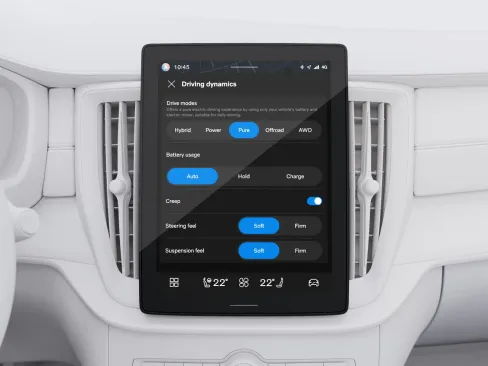 XC90 Five drive modes