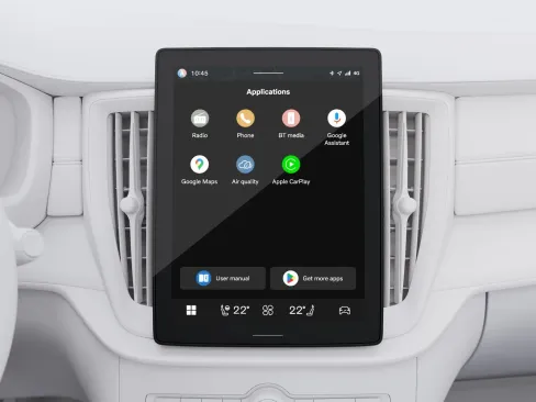XC90 Google built-in