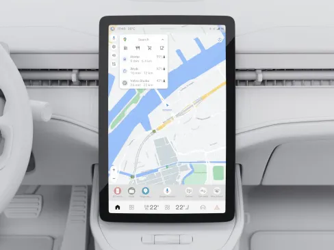 ES90 14.5-inch centre display