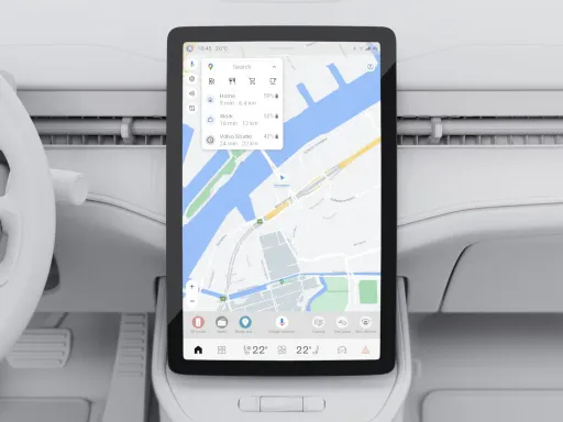 ES90 14.5-inch centre display