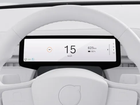 ES90 9-inch driver display