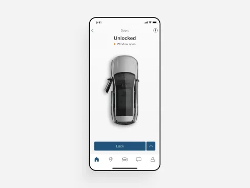 EX30 Volvo Cars app