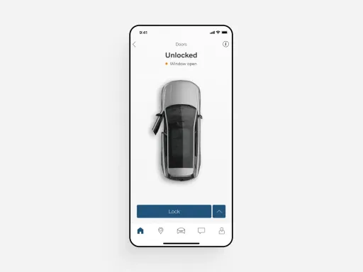 EX30 Volvo Cars app