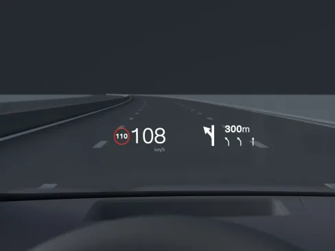 EX90 13.2-inch head-up display
