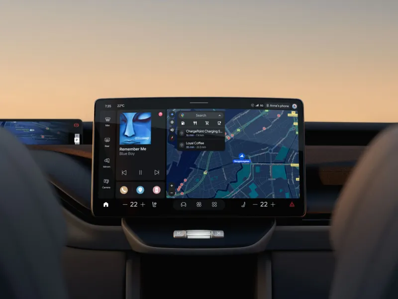 Volvo EX60 Interior