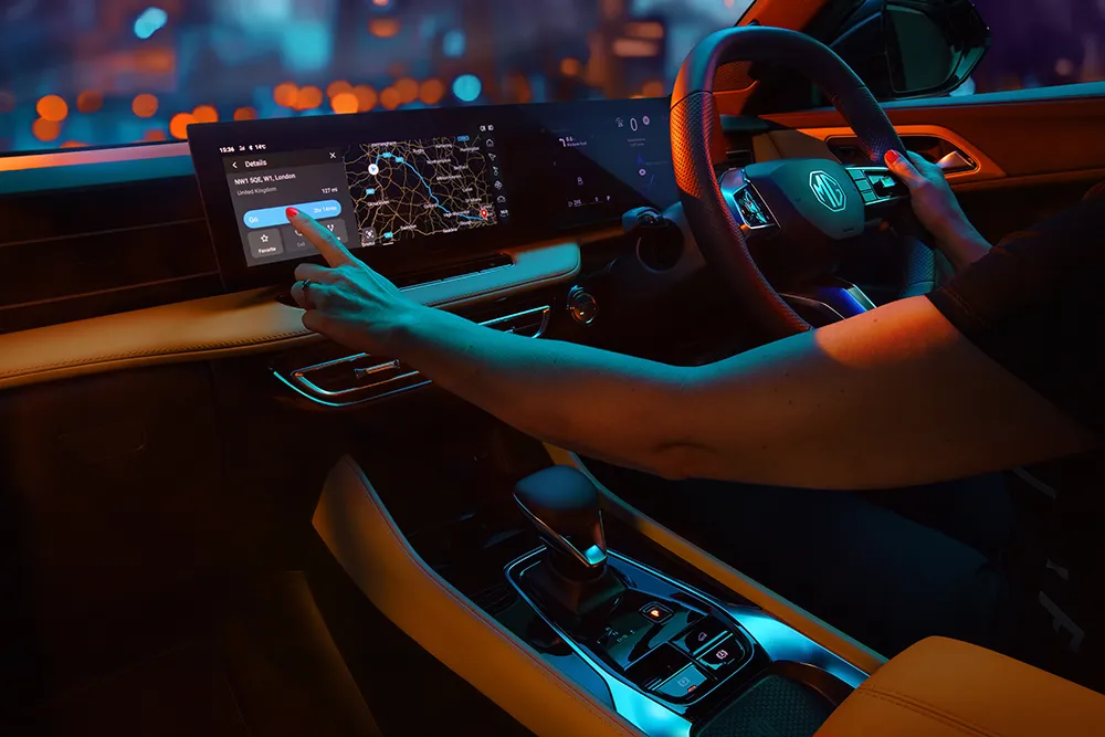 MG HS Plug-in Hybrid Interior