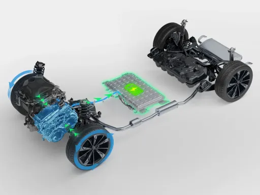 MG HS Hybrid+ Petrol Engine