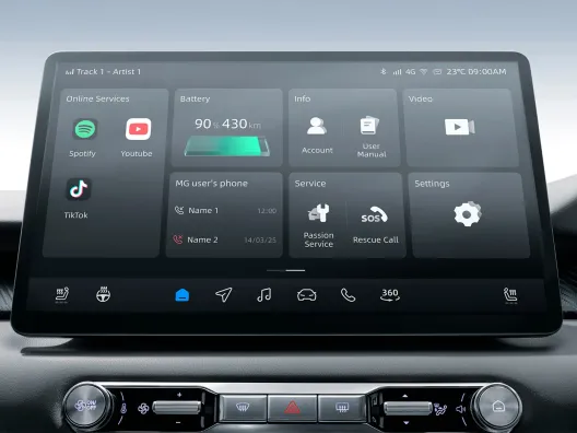 MGS5 EV Interior