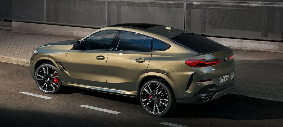 BMW X6 M Competition Rear