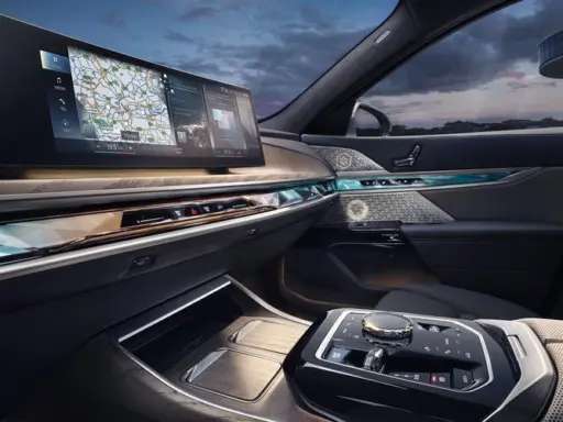 BMW i7 Fully Electric Interaction Bar