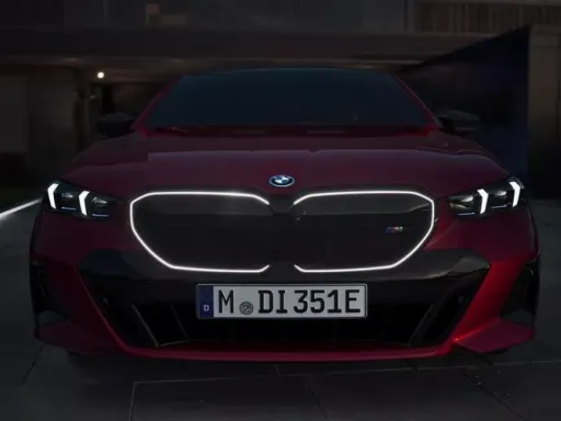 BMW i5 M60 xDrive Kidney Iconic Glow