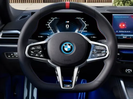 BMW i4 M50 Gran Coupé M Leather Steering Wheel