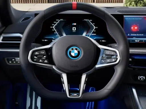 BMW i4 M50 Gran Coupé M Leather Steering Wheel