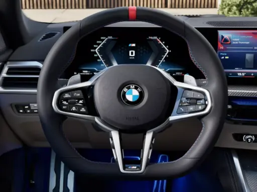 BMW M440i xDrive Gran Coupé M Sport Leather Steering Wheel