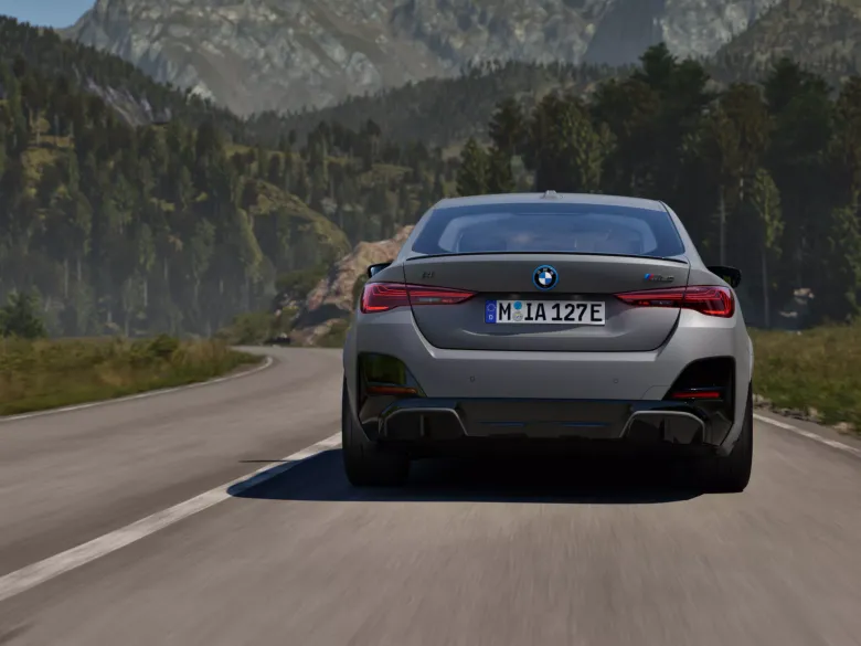 BMW i4 M50 Gran Coupé Rear