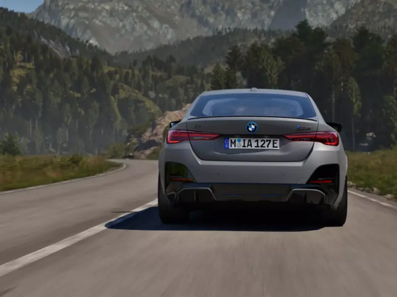 BMW i4 M50 Gran Coupé Rear