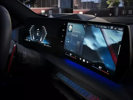 BMW M135 xDrive Curved Display