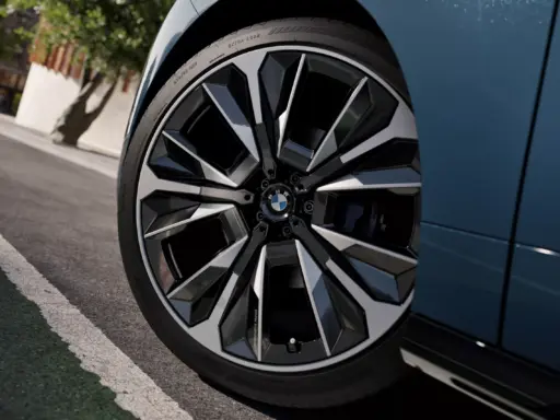 The New BMW iX 23" BMW Individual Multicolour Aerodynamic Wheels