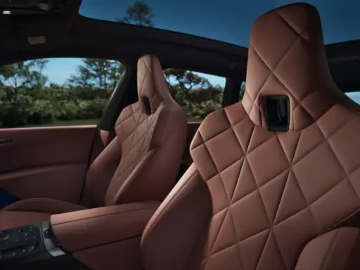 The New BMW iX sporty M multifunction seats