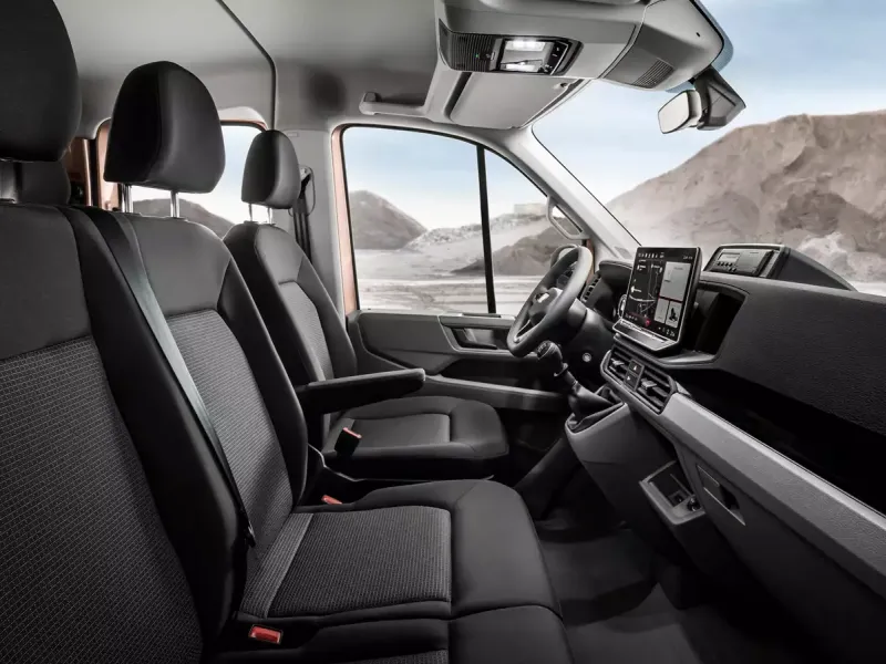 Comfort driver’s seat with ergonomic design