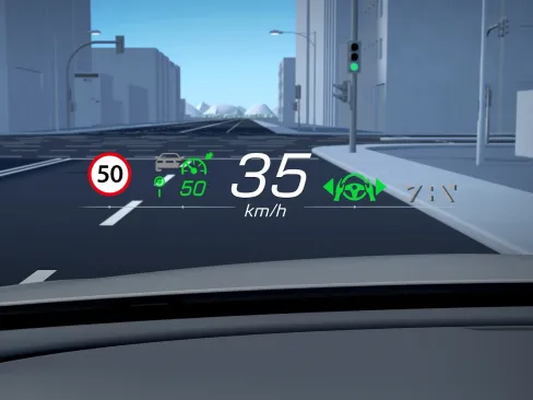 SL Roadster Head-Up Display