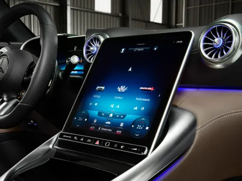 SL Roadster Central Display