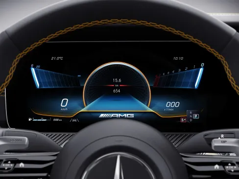 AMG GT 4 Door Coupe Instrument Cluster