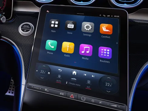 CLE Coupé Dashboard Design