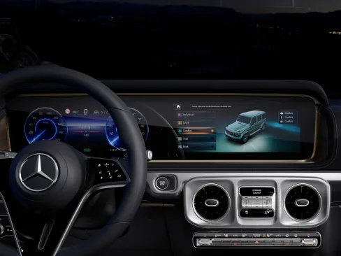 Electric G-Class Latest MBUX