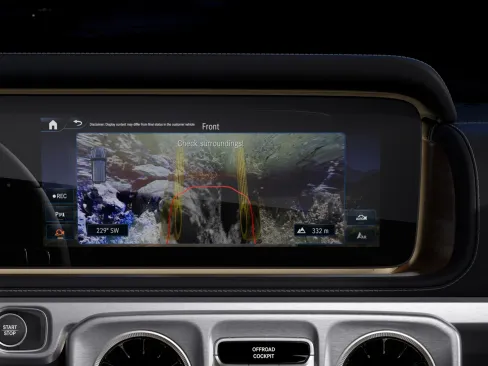 Electric G-Class Transparent Bonnet