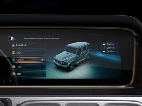 Electric G-Class ELECTRIC DYNAMIC SELECT
