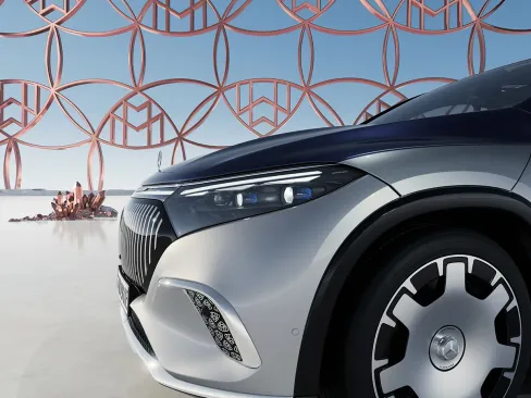 Maybach EQS SUV Digital Lights