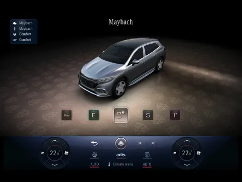 Maybach EQS SUV MAYBACH Driving Mode