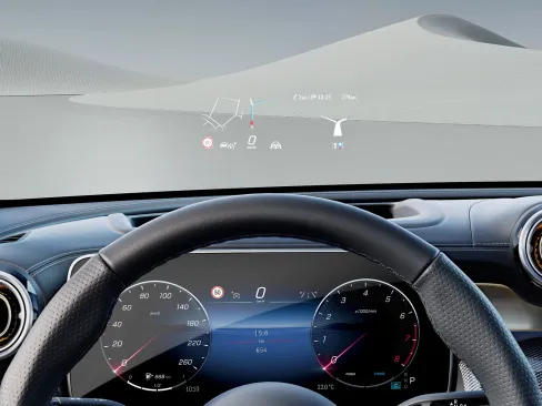 GLC Coupé Head-up Display