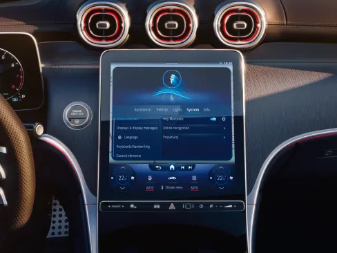GLC SUV Heart: The Central Display