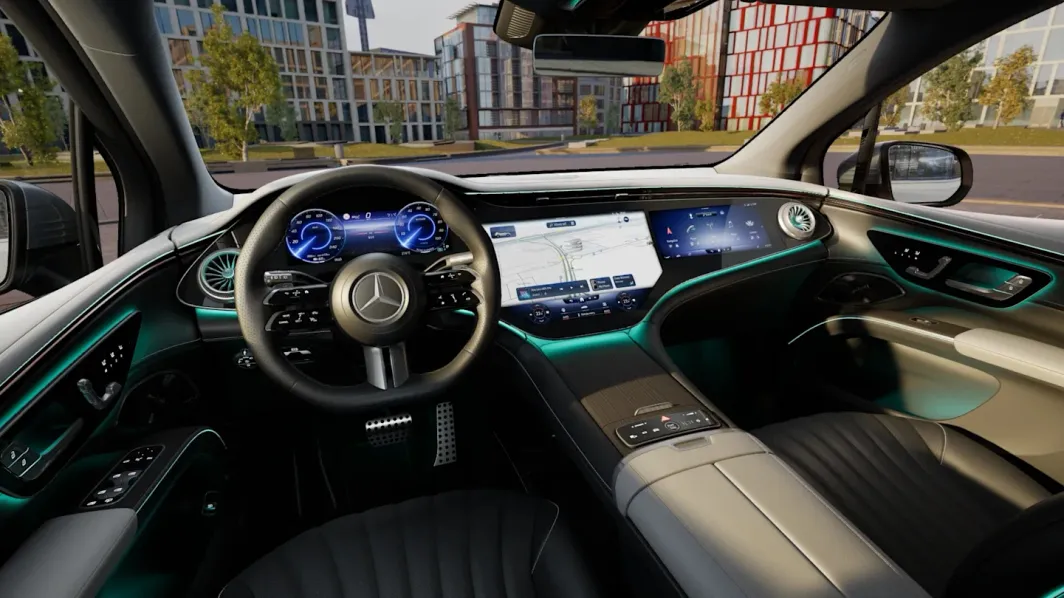 EQS SUV Interior