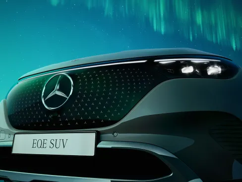 EQE SUV Radiator Grille