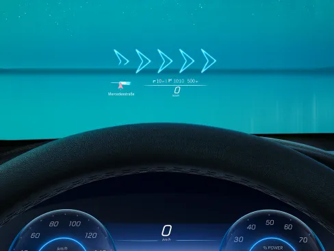 EQE SUV Head-up Display
