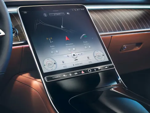 Maybach S-Class Central Display