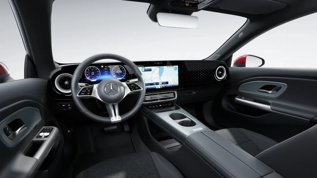 The all-electric CLA Interior
