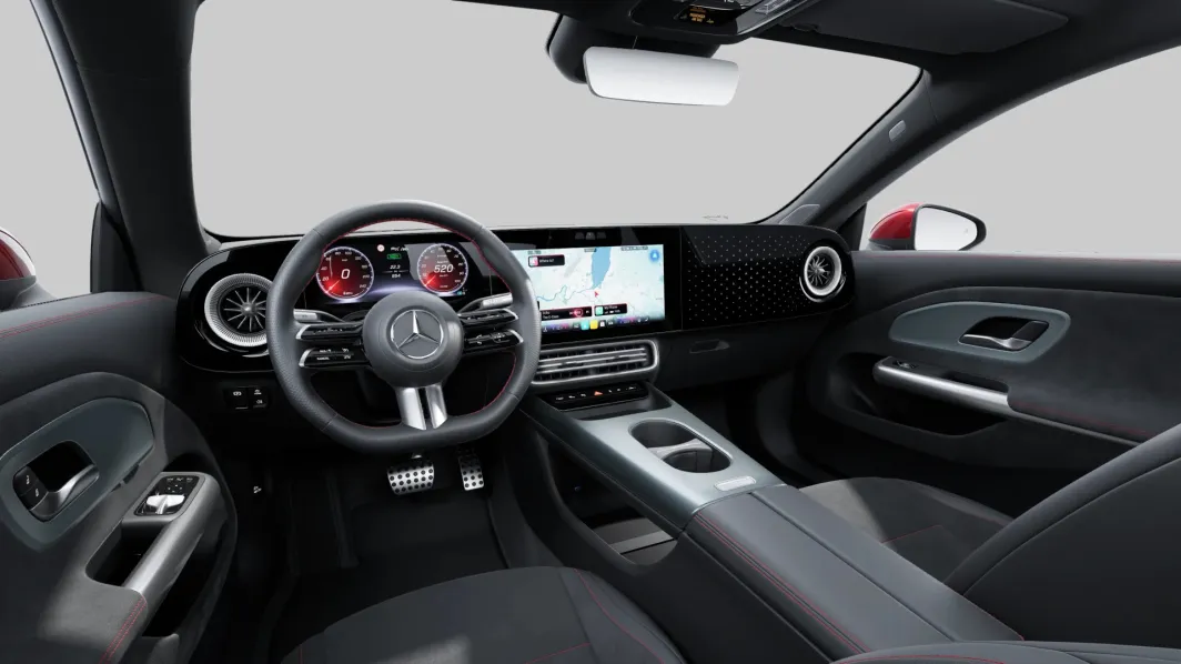 The all-electric CLA Interior