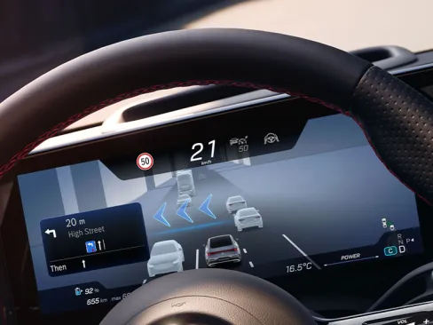 The all-electric CLA tehnical highlights