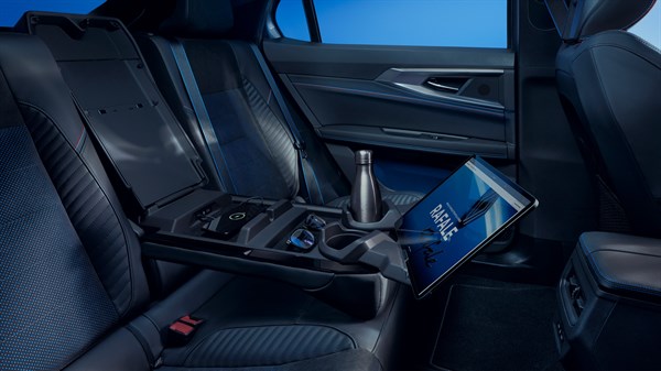 renault rafale rear armrest