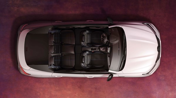 Arkana 3 full-sized rear seats