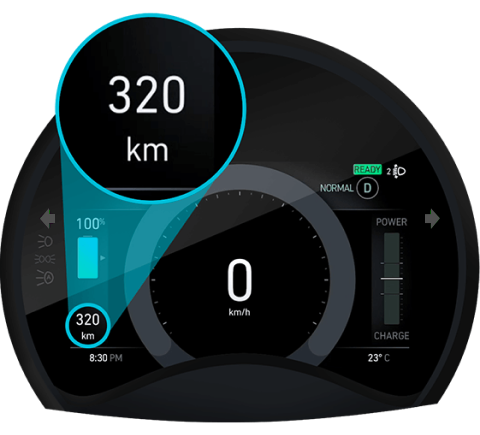 All-Electric 500 Electric Driving